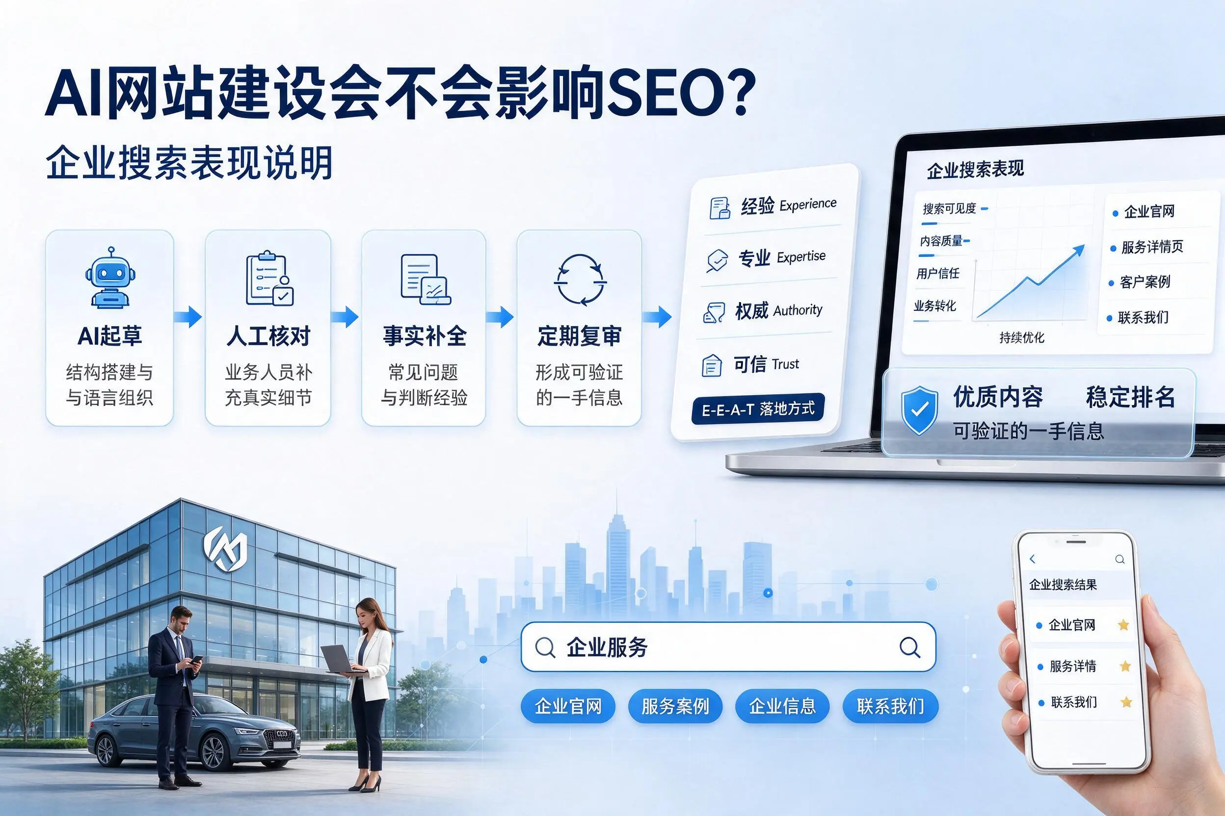 AI网站建设会不会影响SEO？盘锦企业搜索表现说明