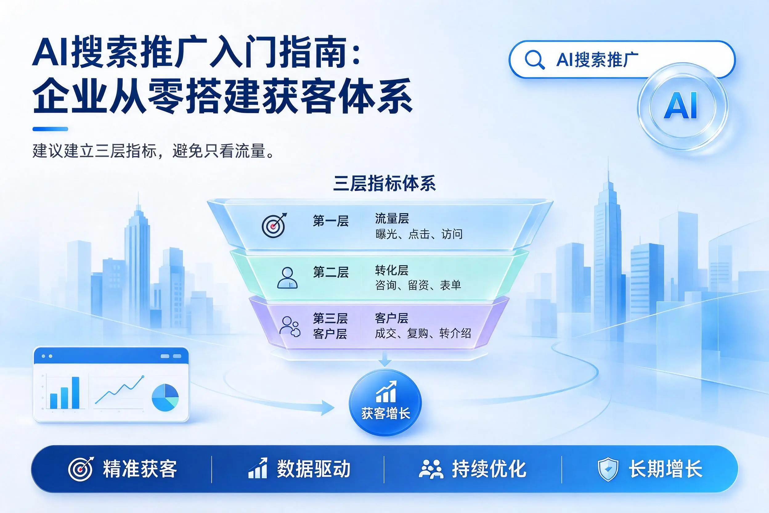 AI搜索推广入门指南:盘锦企业从零搭建获客体系